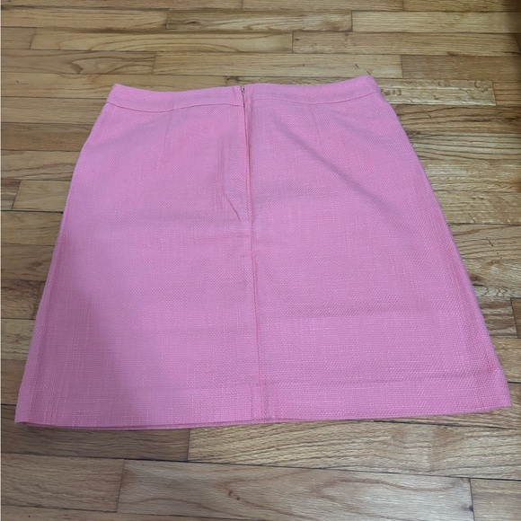 LOFT Pink Front Pocket Tweed Mini Skirt - Picture 6 of 8